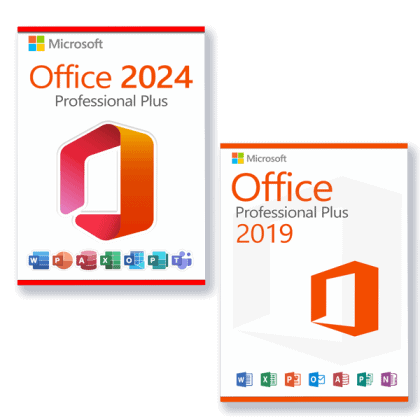 Microsoft Office 2024 Pro Plus + Microsoft Office 2019 Pro Plus license for 3 devices