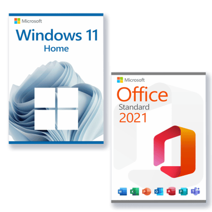 Microsoft Windows 11 Home + Microsoft Office 2021 Standard